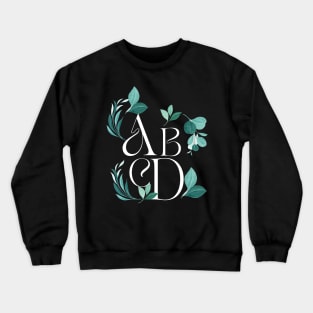 abcd Crewneck Sweatshirt